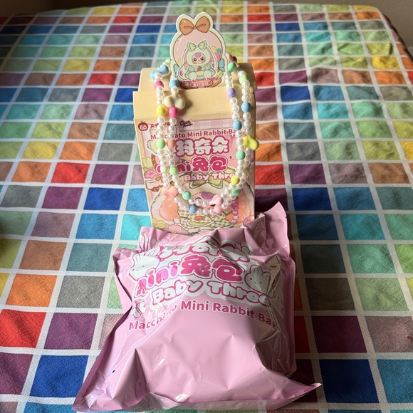 🐰🥕🐰 BABY THREE MACCHIATO MINI RABBIT BAG🐰🥕🐰NWT 🐰🥕🐰